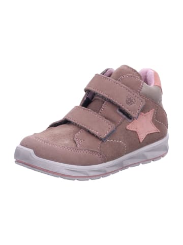 Klettschuhe KIMI in schoko/rosa