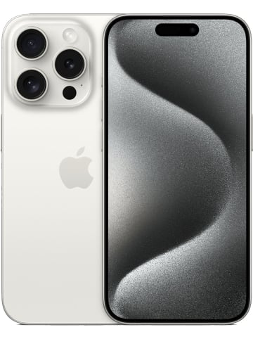 Apple iPhone 15 Pro 128GB refurbished in Titan Weiß