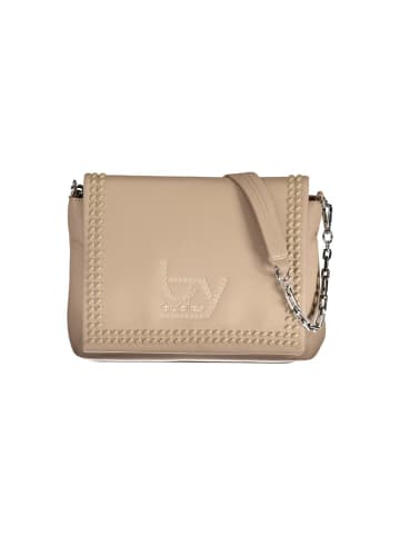 Beige Polyurethan Damen Schulter Tasche