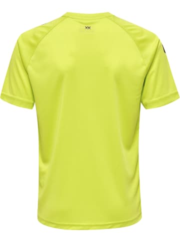 T-Shirt Hmlcore Kinder in LIME POPSICLE