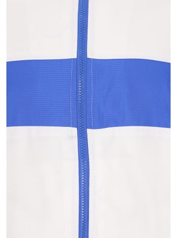 Herren Jacke in Weiss Königsblau