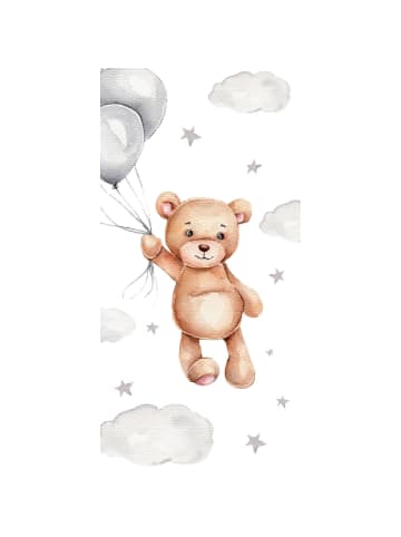 Teddy Bear Baumwolle Strandtuch Frottee Badetuch mit Premium Druck in Mehrfarbig