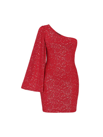 Women Dress in burgundy