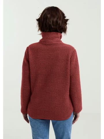 Fleecejacke in rot