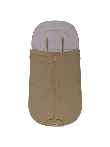 Babyfußsack Sommer Light Trend 95x50 cm Exklusiv in Taupe