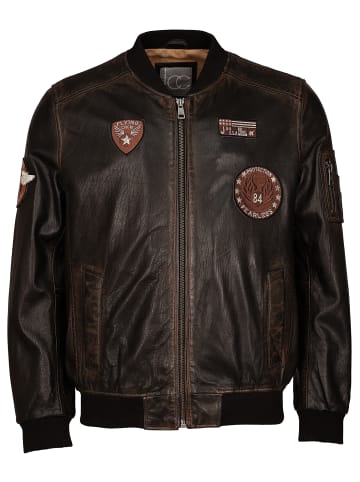 Lederjacke 31025205 in vintage brown