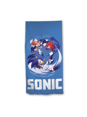 Sonic Strandtuch 70 × 140 cm leicht und schnelltrocknend in Blau
