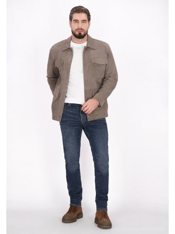 Men Jacket in taupe grey