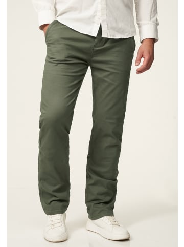 Chinohose - DCDAVIE Chino Hose Jeans Stoffhose Straight-Fit in Khaki