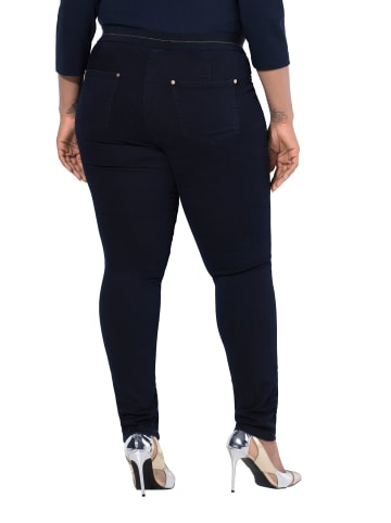Jeggings in dunkles marine