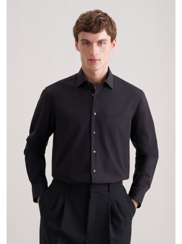 Business Hemd Regular in Schwarz