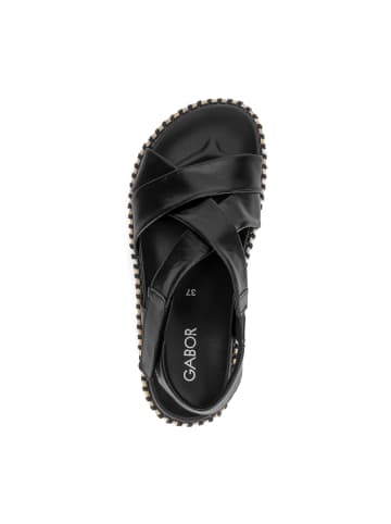 Espadrilles Sandalen in Schwarz