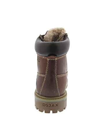 Schnürstiefel Braun