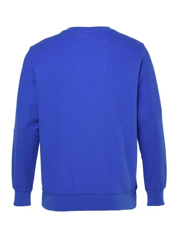 Sweatshirt in azurblau
