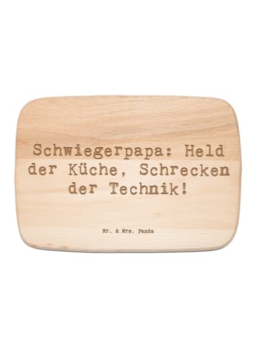 Brotzeitbrett Spruch Schwiegerpapa Küche mit Sp... in Transparent