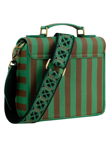 Schultertasche in Grün