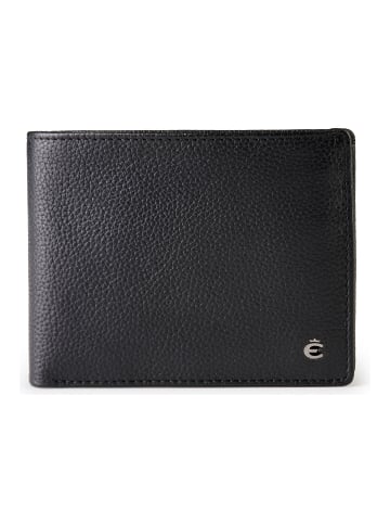 Houston Geldbörse RFID Schutz Leder 11.5 cm schwarz