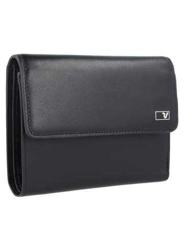 Firenze Geldbörse RFID Schutz Leder 13.5 cm black