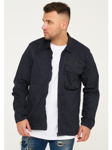 Overshirt - S2PRIENAI Overshirt Freizeithemd Übergangsjacke in Navy