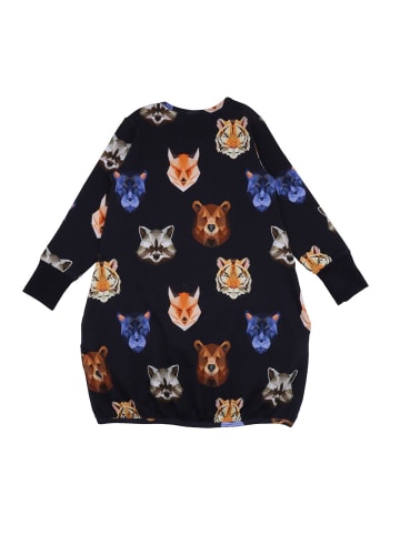 Kleid Langarm Kleid aus Baumwolle (Bio)
