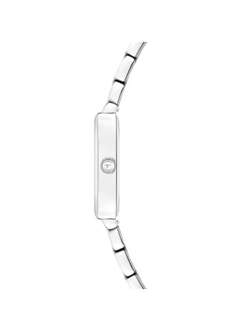 Armbanduhr The Square in silber-schwarz