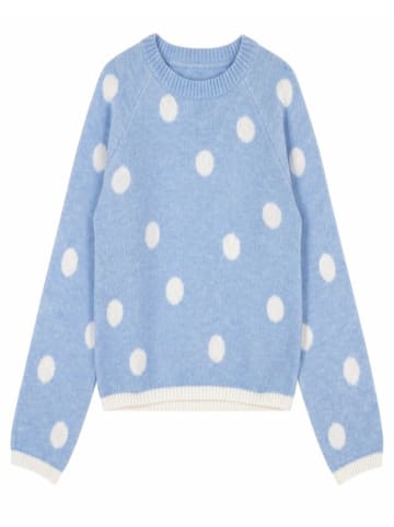 Strickpullover in Cashmere Blue
