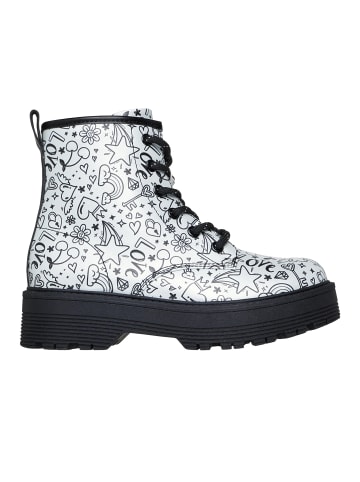 Stiefel Gravlen Hi - Doodle Down in silberfarben
