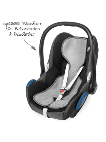 Sitzauflage für Babyschale Cool & Dry in grau