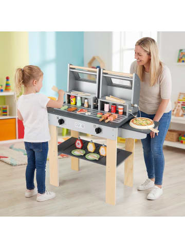 Spielküche Grillspielzeug Kinder ab 3 Jahren in Grau