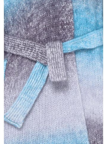 Women Cardigan in Blau Mehrfarbig