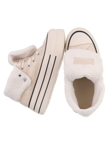 Freizeitschuh in Beige