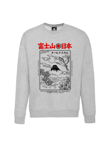 Sweatshirt Asian Futeesan in Heather Grey