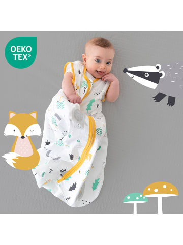 Musselin Babyschlafsack, 0.5 TOG in Orange