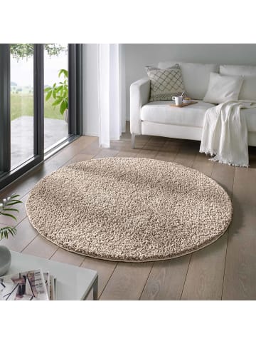 Shaggyteppich Venezia in Beige