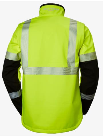 Softshelljacke in Gelb