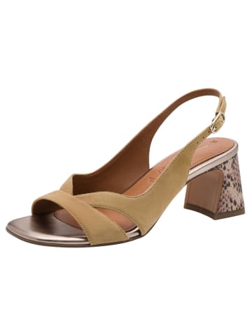 Sandalette in TAN COMB