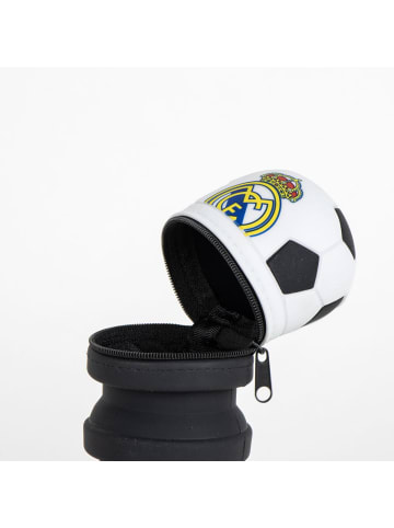 Real Madrid Federmäppchen aus Silikon Stylisches Etui für Schule in Schwarz