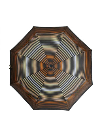 Teleskop Taschenschirm Wasserfester Regenschirm mit Schutzhülle in Orange