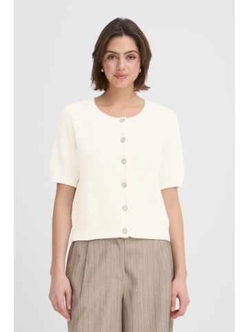 Kurzarm-Bluse FRARALYN Regular fit in Whisper White