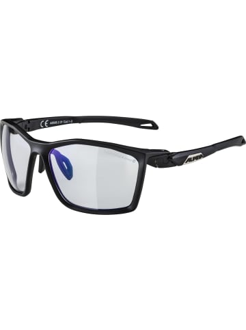 Ski-Sonnenbrille in schwarz