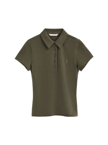 Poloshirt WOMAN RIGBY GO POLO SS W IO SHORT SLEEVE SLIM FIT in MILITÄRGRÜN