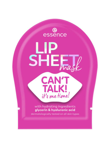 Lippenmaske als Tuchmaske - 01 CAN`T TALK! it´s me time!