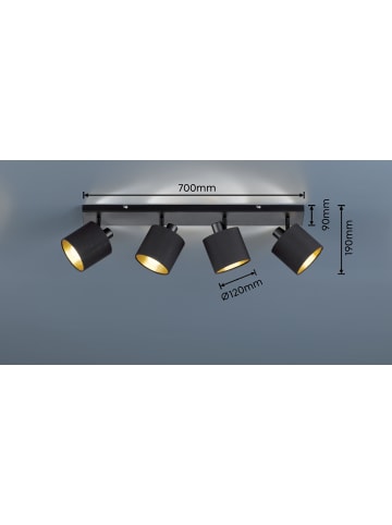 Strahler TOMMY in schwarz matt