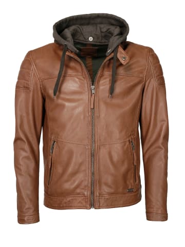 Lederjacke 31020187 in brandy