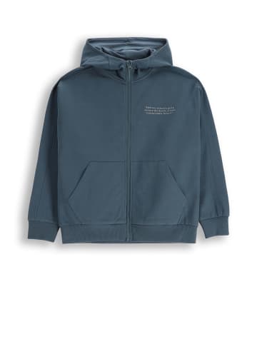 Gefütterte Kapuzenjacke in grau