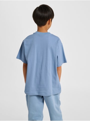 T-Shirt Hmljr Loose Jungen in FADED DENIM