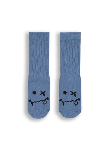 Socken in blau