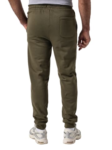 Lange Sweathose in khakigrün