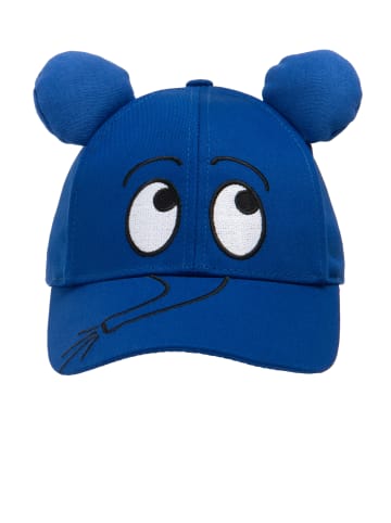 Snapback Cap Maus - Elefant Mascot in blau