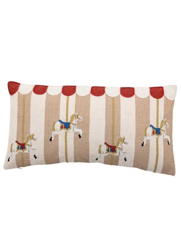 Kissen MERRY-GO-ROUND Karussell Pferde Design 60x30 cm
